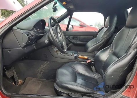 2001 BMW Z3 2.5 z USA, uszkodzony, nr VIN WBACN33451LM01216